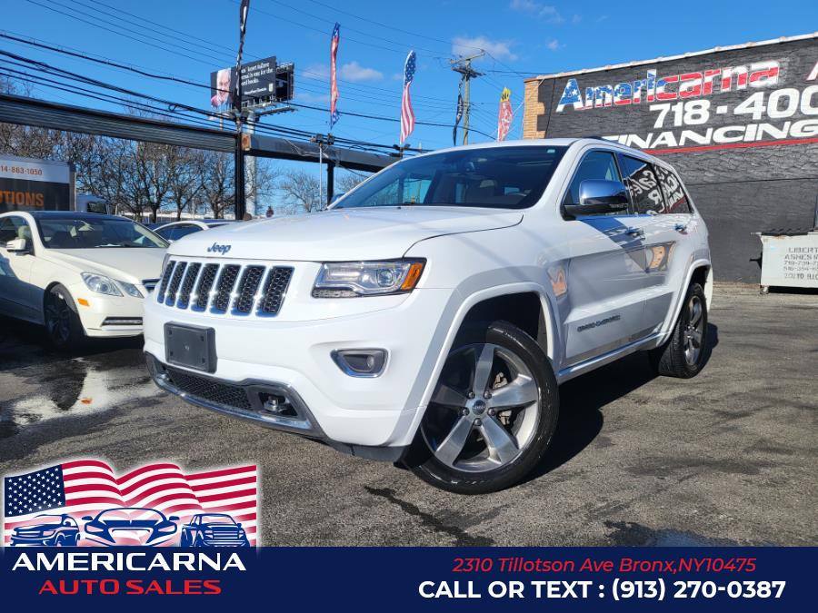 2016 Jeep Grand Cherokee 4WD 4dr OVERLAND, available for sale in Bronx, New York | Americarna Auto Sales LLC. Bronx, New York