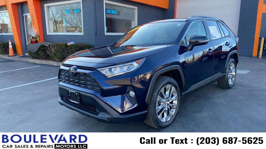 2019 Toyota Rav4 XLE Premium Sport Utility 4D, available for sale in New Haven, Connecticut | Boulevard Motors LLC. New Haven, Connecticut 2019 Toyota Rav4 XLE Premium Sport Utility 4D, available for sale in New Haven, Connecticut | Boulevard Motors LLC. New Haven, Connecticut