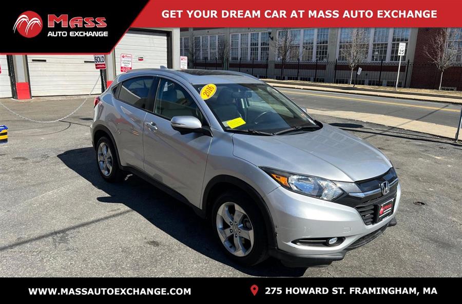 2016 Honda Hr-v EX-L w/Navi, available for sale in Framingham, Massachusetts | Mass Auto Exchange. Framingham, Massachusetts 2016 Honda Hr-v EX-L w/Navi, available for sale in Framingham, Massachusetts | Mass Auto Exchange. Framingham, Massachusetts