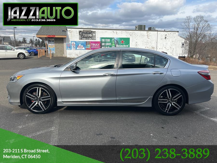 2017 Honda Accord Sedan Sport SE CVT, available for sale in Meriden, Connecticut | Jazzi Auto Sales LLC. Meriden, Connecticut 2017 Honda Accord Sedan Sport SE CVT, available for sale in Meriden, Connecticut | Jazzi Auto Sales LLC. Meriden, Connecticut