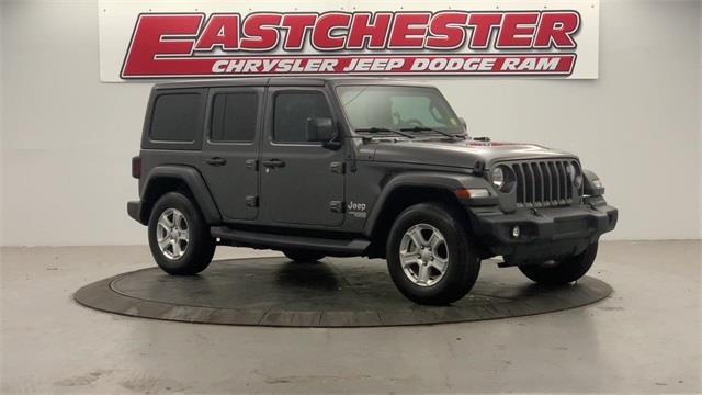 2018 Jeep Wrangler Unlimited Sport, available for sale in Bronx, New York | Eastchester Motor Cars. Bronx, New York 2018 Jeep Wrangler Unlimited Sport, available for sale in Bronx, New York | Eastchester Motor Cars. Bronx, New York