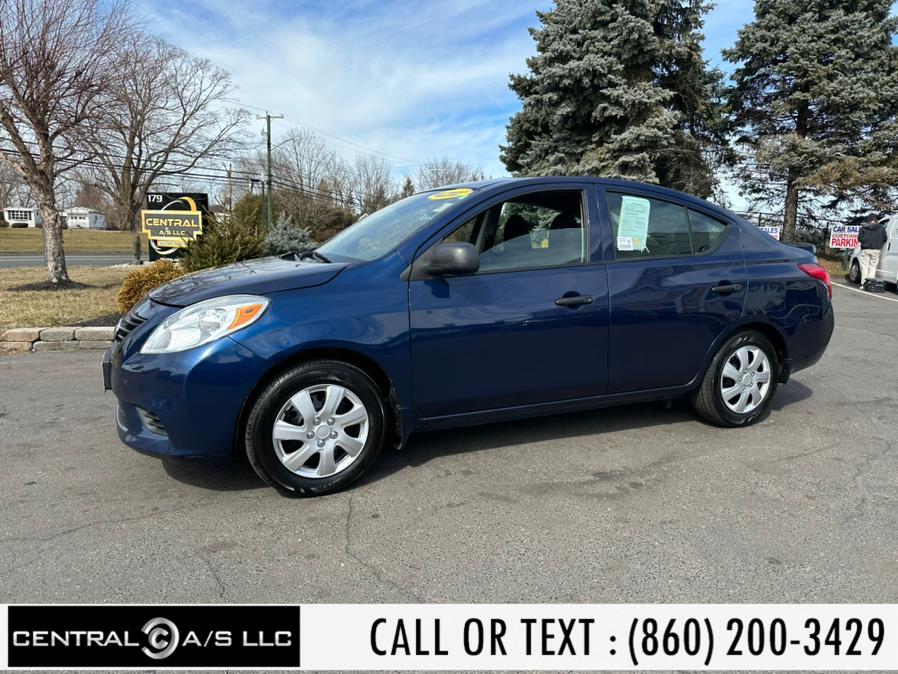 2014 Nissan Versa 4dr Sdn CVT 1.6 SV, available for sale in East Windsor, Connecticut | Central A/S LLC. East Windsor, Connecticut 2014 Nissan Versa 4dr Sdn CVT 1.6 SV, available for sale in East Windsor, Connecticut | Central A/S LLC. East Windsor, Connecticut