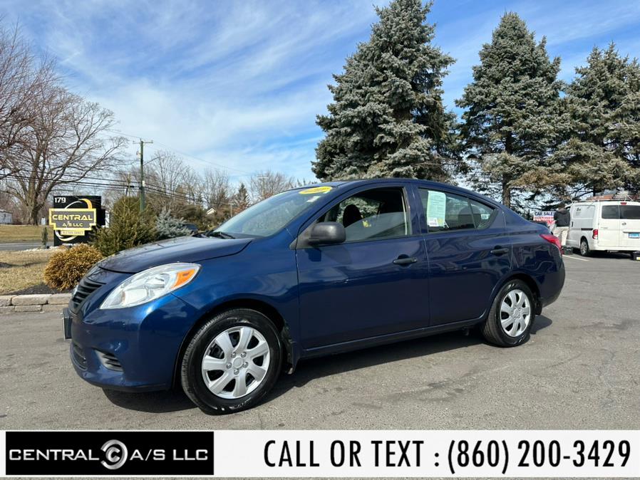 2014 Nissan Versa 4dr Sdn CVT 1.6 SV, available for sale in East Windsor, Connecticut | Central A/S LLC. East Windsor, Connecticut 2014 Nissan Versa 4dr Sdn CVT 1.6 SV, available for sale in East Windsor, Connecticut | Central A/S LLC. East Windsor, Connecticut