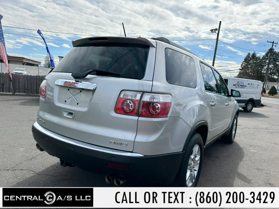 2011 GMC Acadia AWD 4dr SLE, available for sale in East Windsor, Connecticut | Central A/S LLC. East Windsor, Connecticut 2011 GMC Acadia AWD 4dr SLE, available for sale in East Windsor, Connecticut | Central A/S LLC. East Windsor, Connecticut