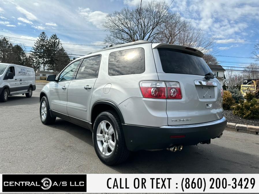 2011 GMC Acadia AWD 4dr SLE, available for sale in East Windsor, Connecticut | Central A/S LLC. East Windsor, Connecticut 2011 GMC Acadia AWD 4dr SLE, available for sale in East Windsor, Connecticut | Central A/S LLC. East Windsor, Connecticut