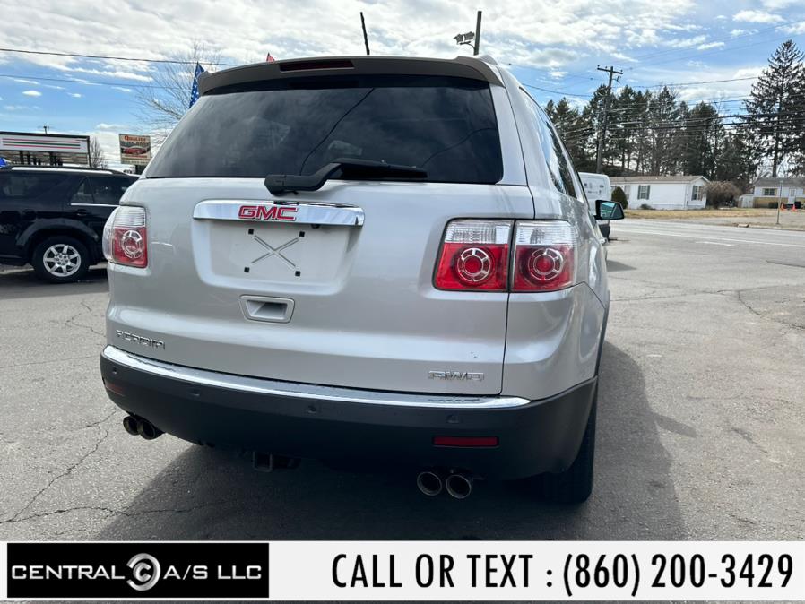 2011 GMC Acadia AWD 4dr SLE, available for sale in East Windsor, Connecticut | Central A/S LLC. East Windsor, Connecticut 2011 GMC Acadia AWD 4dr SLE, available for sale in East Windsor, Connecticut | Central A/S LLC. East Windsor, Connecticut