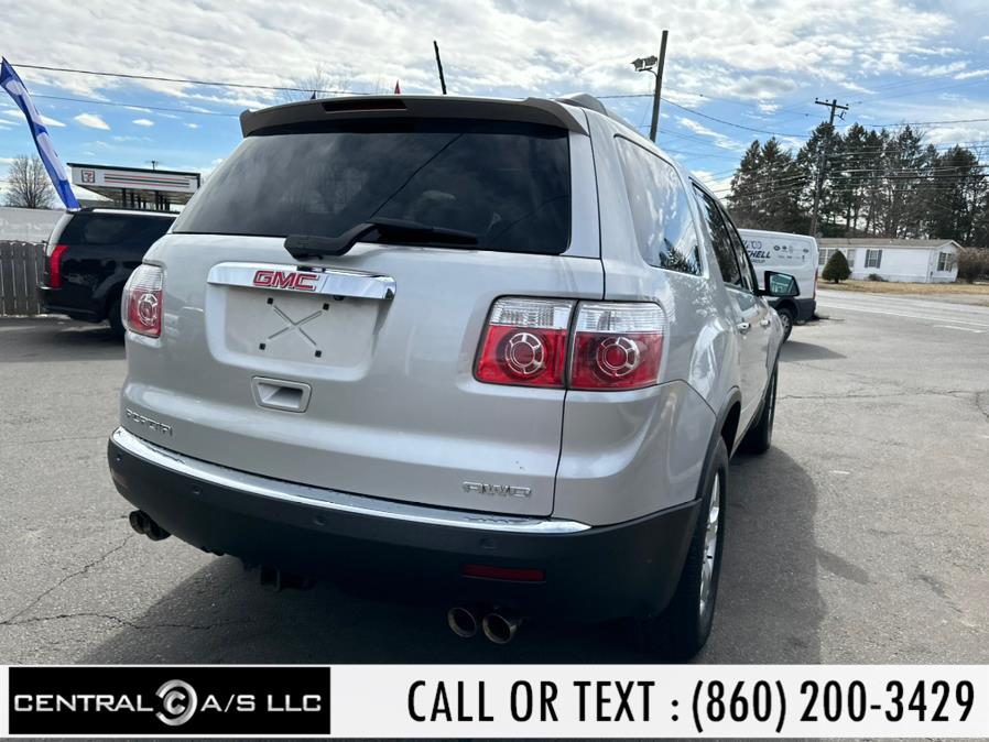 2011 GMC Acadia AWD 4dr SLE, available for sale in East Windsor, Connecticut | Central A/S LLC. East Windsor, Connecticut 2011 GMC Acadia AWD 4dr SLE, available for sale in East Windsor, Connecticut | Central A/S LLC. East Windsor, Connecticut