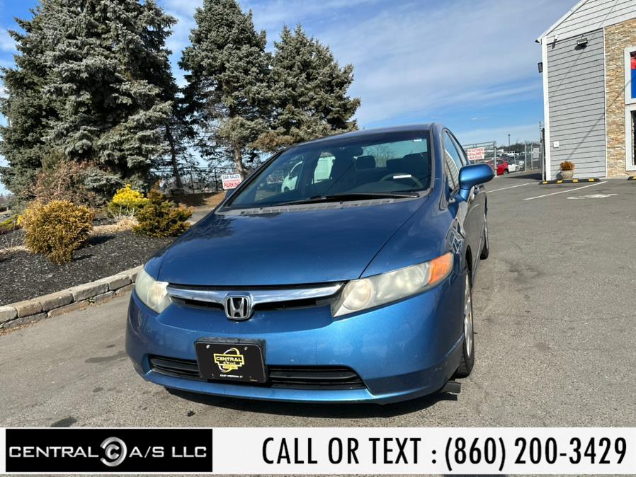 2007 Honda Civic Sdn 4dr AT LX, available for sale in East Windsor, Connecticut | Central A/S LLC. East Windsor, Connecticut 2007 Honda Civic Sdn 4dr AT LX, available for sale in East Windsor, Connecticut | Central A/S LLC. East Windsor, Connecticut