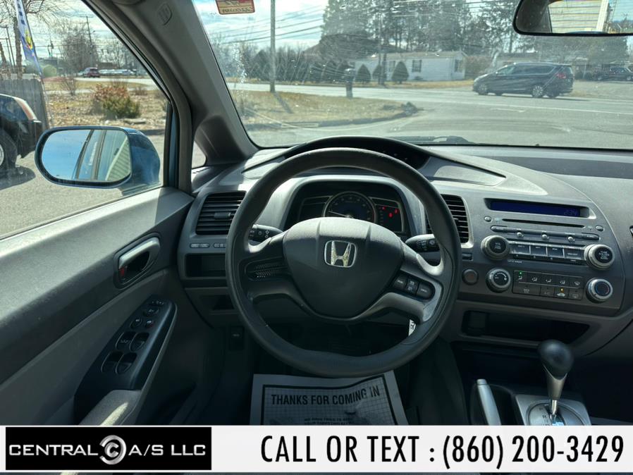 2007 Honda Civic Sdn 4dr AT LX, available for sale in East Windsor, Connecticut | Central A/S LLC. East Windsor, Connecticut 2007 Honda Civic Sdn 4dr AT LX, available for sale in East Windsor, Connecticut | Central A/S LLC. East Windsor, Connecticut