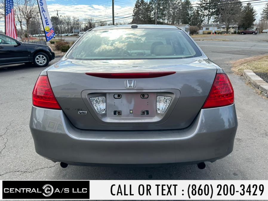 2007 Honda Accord Sdn 4dr V6 AT EX-L, available for sale in East Windsor, Connecticut | Central A/S LLC. East Windsor, Connecticut 2007 Honda Accord Sdn 4dr V6 AT EX-L, available for sale in East Windsor, Connecticut | Central A/S LLC. East Windsor, Connecticut