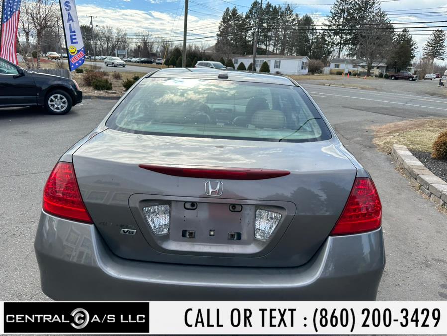 2007 Honda Accord Sdn 4dr V6 AT EX-L, available for sale in East Windsor, Connecticut | Central A/S LLC. East Windsor, Connecticut 2007 Honda Accord Sdn 4dr V6 AT EX-L, available for sale in East Windsor, Connecticut | Central A/S LLC. East Windsor, Connecticut