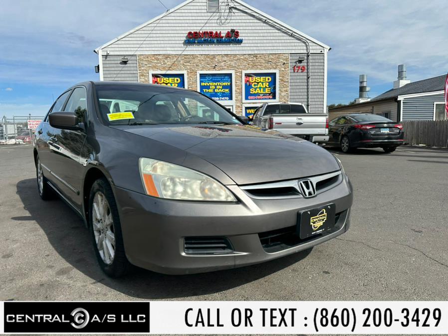 2007 Honda Accord Sdn 4dr V6 AT EX-L, available for sale in East Windsor, Connecticut | Central A/S LLC. East Windsor, Connecticut 2007 Honda Accord Sdn 4dr V6 AT EX-L, available for sale in East Windsor, Connecticut | Central A/S LLC. East Windsor, Connecticut