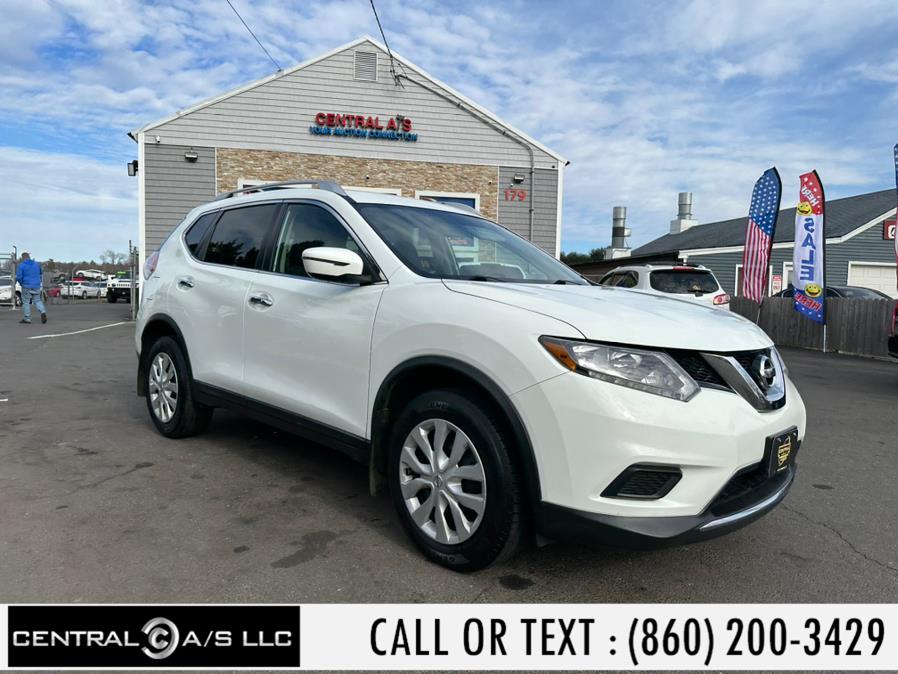 2016 Nissan Rogue AWD 4dr SV, available for sale in East Windsor, Connecticut | Central A/S LLC. East Windsor, Connecticut 2016 Nissan Rogue AWD 4dr SV, available for sale in East Windsor, Connecticut | Central A/S LLC. East Windsor, Connecticut