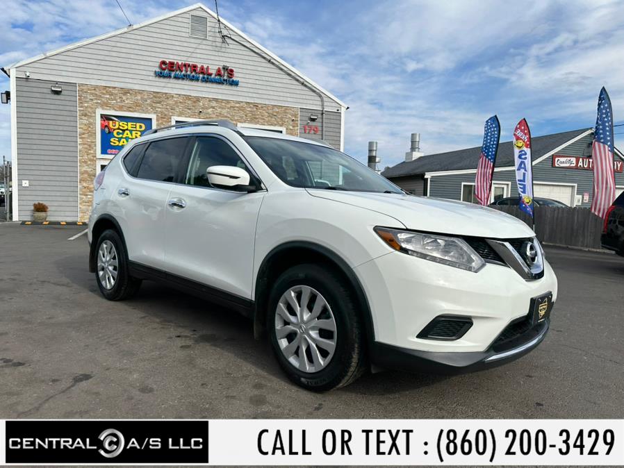 2016 Nissan Rogue AWD 4dr SV, available for sale in East Windsor, Connecticut | Central A/S LLC. East Windsor, Connecticut