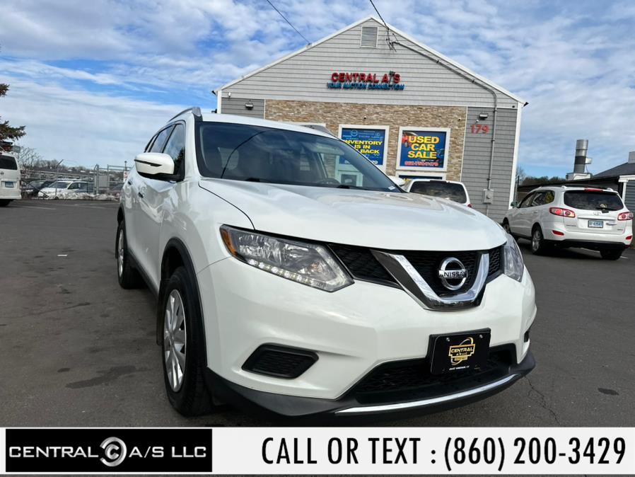 2016 Nissan Rogue AWD 4dr SV, available for sale in East Windsor, Connecticut | Central A/S LLC. East Windsor, Connecticut 2016 Nissan Rogue AWD 4dr SV, available for sale in East Windsor, Connecticut | Central A/S LLC. East Windsor, Connecticut