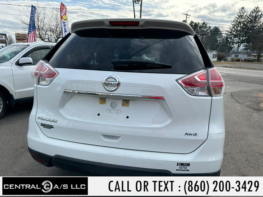 2016 Nissan Rogue AWD 4dr SV, available for sale in East Windsor, Connecticut | Central A/S LLC. East Windsor, Connecticut 2016 Nissan Rogue AWD 4dr SV, available for sale in East Windsor, Connecticut | Central A/S LLC. East Windsor, Connecticut