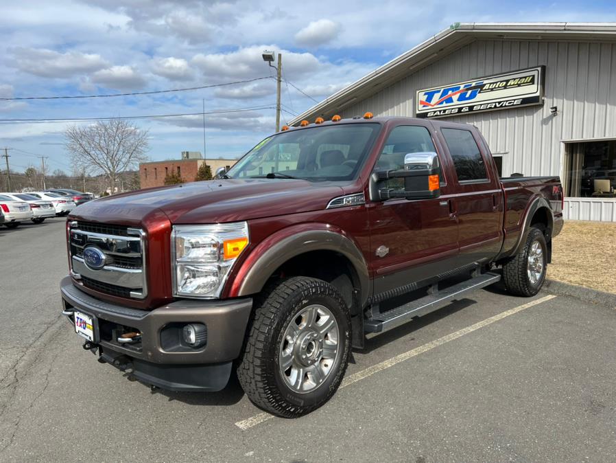 2015 Ford Super Duty F-350 SRW 4WD Crew Cab 156" King Ranch, available for sale in Berlin, Connecticut | Tru Auto Mall. Berlin, Connecticut