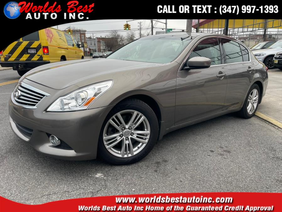 2011 INFINITI G37 Sedan 4dr Journey RWD, available for sale in Brooklyn, New York | Worlds Best Auto Inc. Brooklyn, New York 2011 INFINITI G37 Sedan 4dr Journey RWD, available for sale in Brooklyn, New York | Worlds Best Auto Inc. Brooklyn, New York