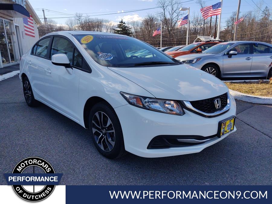 2013 Honda Civic Sdn 4dr Auto EX, available for sale in Wappingers Falls, New York | Performance Motor Cars. Wappingers Falls, New York 2013 Honda Civic Sdn 4dr Auto EX, available for sale in Wappingers Falls, New York | Performance Motor Cars. Wappingers Falls, New York