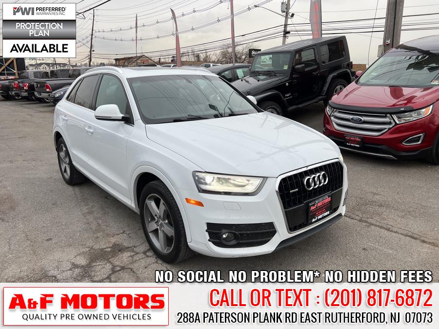 2015 Audi Q3 quattro 4dr 2.0T Premium Plus, available for sale in East Rutherford, New Jersey | A&F Motors LLC. East Rutherford, New Jersey 2015 Audi Q3 quattro 4dr 2.0T Premium Plus, available for sale in East Rutherford, New Jersey | A&F Motors LLC. East Rutherford, New Jersey