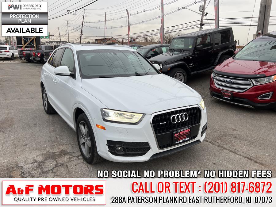 2015 Audi Q3 quattro 4dr 2.0T Premium Plus, available for sale in East Rutherford, New Jersey | A&F Motors LLC. East Rutherford, New Jersey 2015 Audi Q3 quattro 4dr 2.0T Premium Plus, available for sale in East Rutherford, New Jersey | A&F Motors LLC. East Rutherford, New Jersey