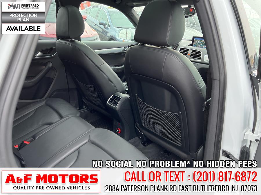 2015 Audi Q3 quattro 4dr 2.0T Premium Plus, available for sale in East Rutherford, New Jersey | A&F Motors LLC. East Rutherford, New Jersey 2015 Audi Q3 quattro 4dr 2.0T Premium Plus, available for sale in East Rutherford, New Jersey | A&F Motors LLC. East Rutherford, New Jersey
