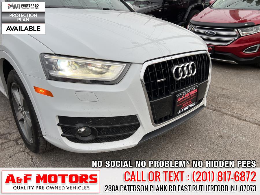 2015 Audi Q3 quattro 4dr 2.0T Premium Plus, available for sale in East Rutherford, New Jersey | A&F Motors LLC. East Rutherford, New Jersey 2015 Audi Q3 quattro 4dr 2.0T Premium Plus, available for sale in East Rutherford, New Jersey | A&F Motors LLC. East Rutherford, New Jersey