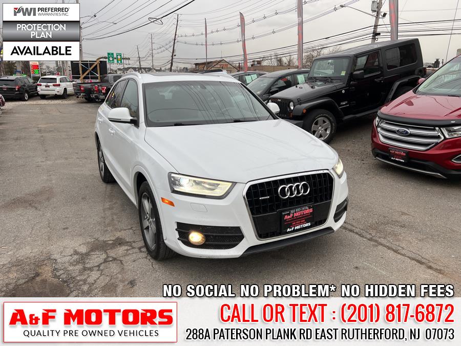 2015 Audi Q3 quattro 4dr 2.0T Premium Plus, available for sale in East Rutherford, New Jersey | A&F Motors LLC. East Rutherford, New Jersey 2015 Audi Q3 quattro 4dr 2.0T Premium Plus, available for sale in East Rutherford, New Jersey | A&F Motors LLC. East Rutherford, New Jersey