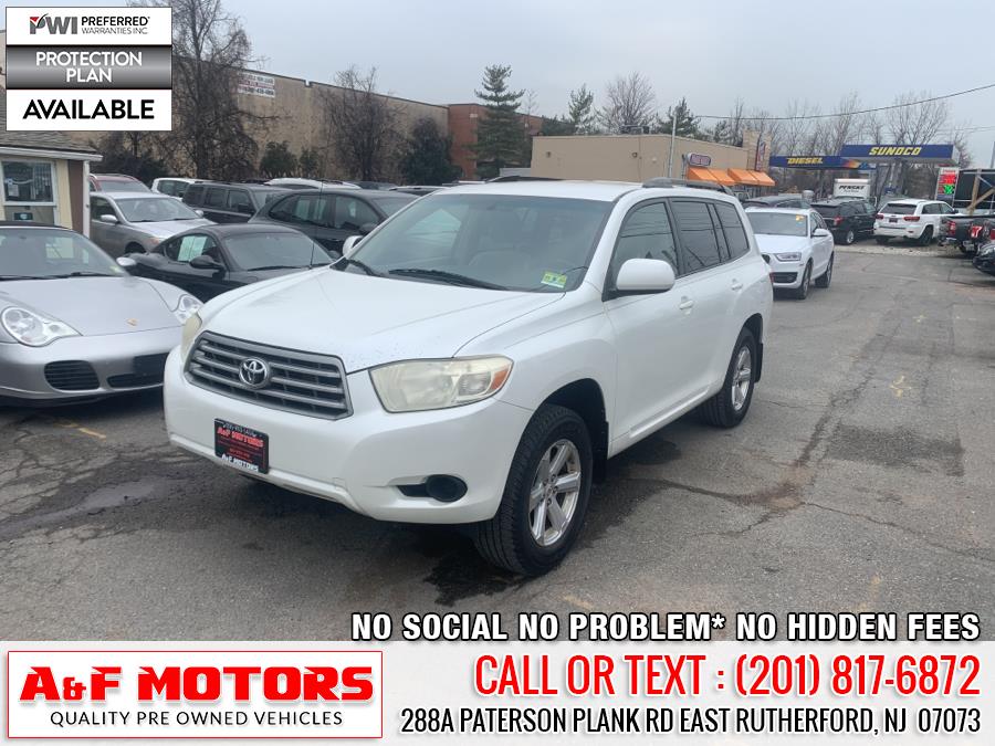 2008 Toyota Highlander FWD 4dr Base, available for sale in East Rutherford, New Jersey | A&F Motors LLC. East Rutherford, New Jersey