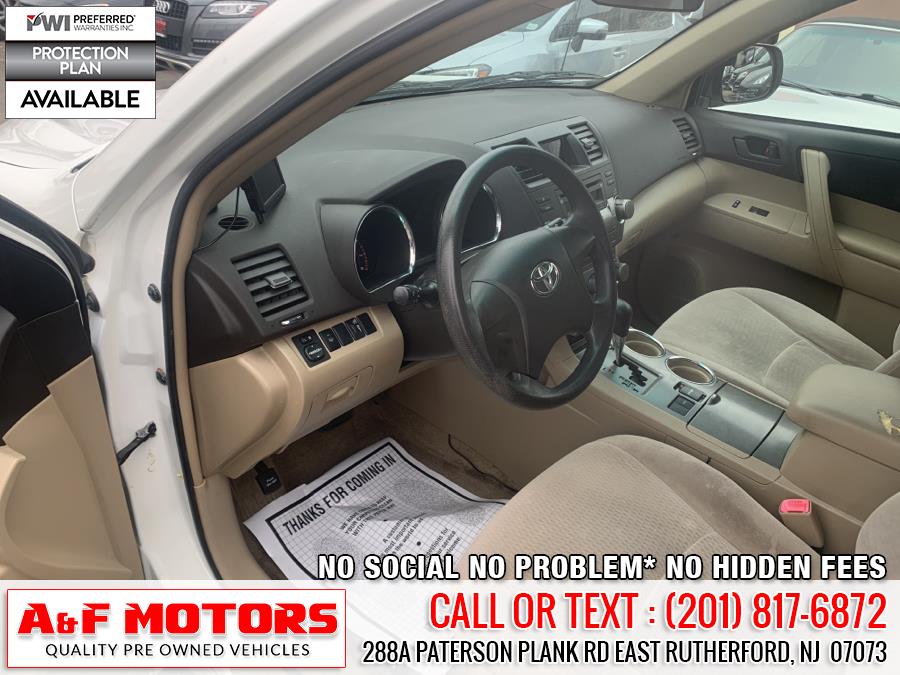 2008 Toyota Highlander FWD 4dr Base, available for sale in East Rutherford, New Jersey | A&F Motors LLC. East Rutherford, New Jersey 2008 Toyota Highlander FWD 4dr Base, available for sale in East Rutherford, New Jersey | A&F Motors LLC. East Rutherford, New Jersey