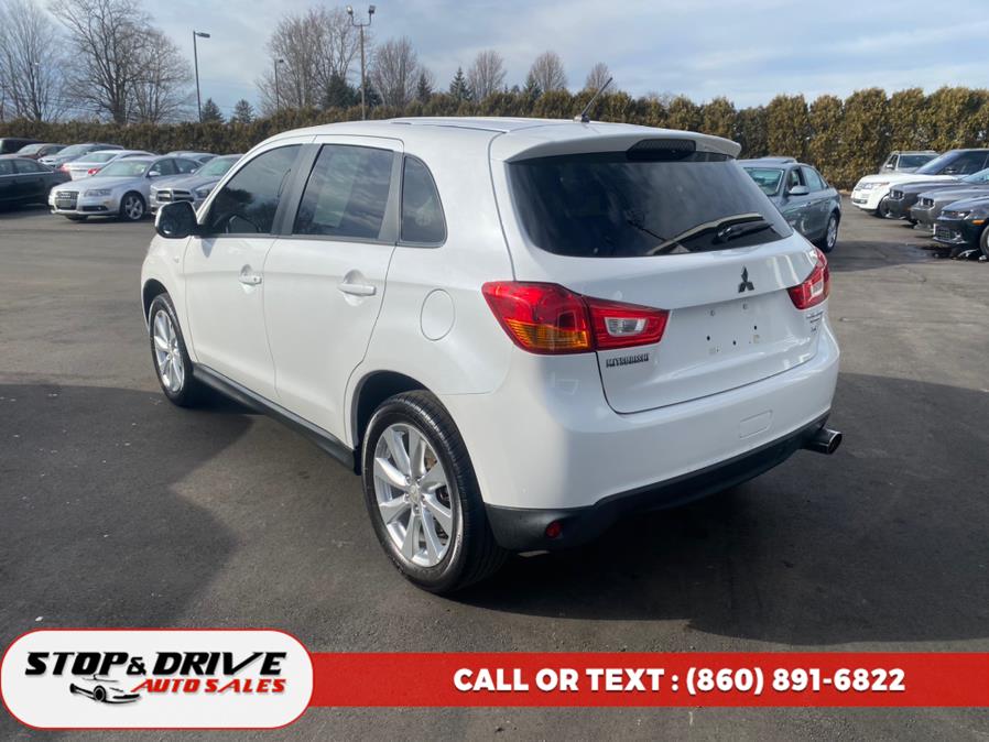 2015 Mitsubishi Outlander Sport AWD 4dr CVT 2.4 ES, available for sale in East Windsor, Connecticut | Stop & Drive Auto Sales. East Windsor, Connecticut 2015 Mitsubishi Outlander Sport AWD 4dr CVT 2.4 ES, available for sale in East Windsor, Connecticut | Stop & Drive Auto Sales. East Windsor, Connecticut