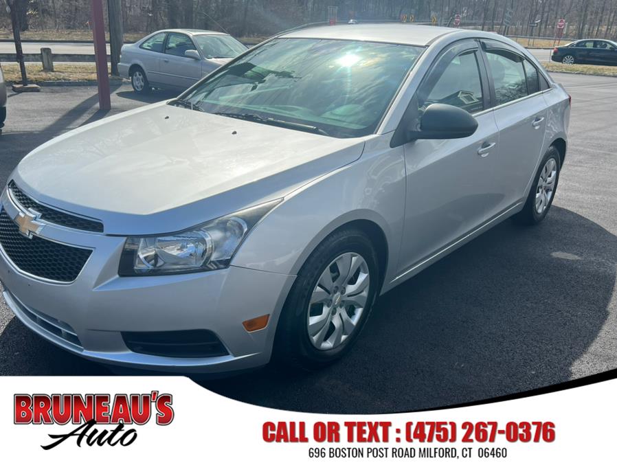 2012 Chevrolet Cruze 4dr Sdn LS, available for sale in Milford, Connecticut | Bruneau's Auto Inc. Milford, Connecticut