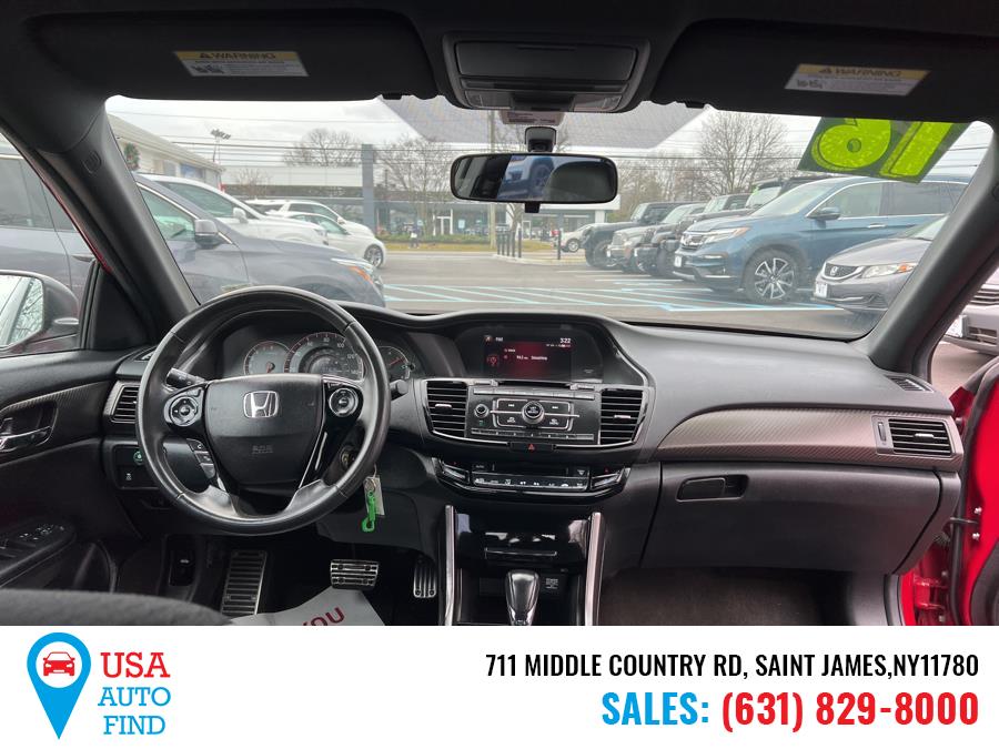 2016 Honda Accord Sedan 4dr I4 CVT Sport, available for sale in Saint James, New York | USA Auto Find. Saint James, New York 2016 Honda Accord Sedan 4dr I4 CVT Sport, available for sale in Saint James, New York | USA Auto Find. Saint James, New York