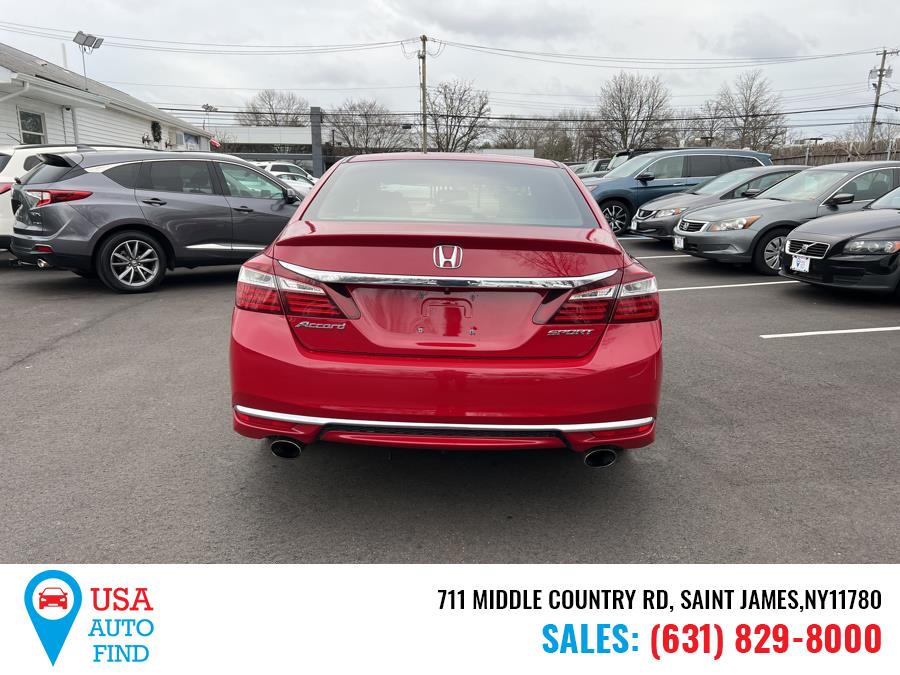 2016 Honda Accord Sedan 4dr I4 CVT Sport, available for sale in Saint James, New York | USA Auto Find. Saint James, New York 2016 Honda Accord Sedan 4dr I4 CVT Sport, available for sale in Saint James, New York | USA Auto Find. Saint James, New York