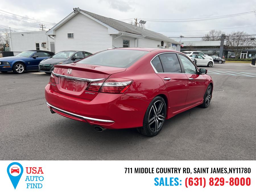 2016 Honda Accord Sedan 4dr I4 CVT Sport, available for sale in Saint James, New York | USA Auto Find. Saint James, New York 2016 Honda Accord Sedan 4dr I4 CVT Sport, available for sale in Saint James, New York | USA Auto Find. Saint James, New York