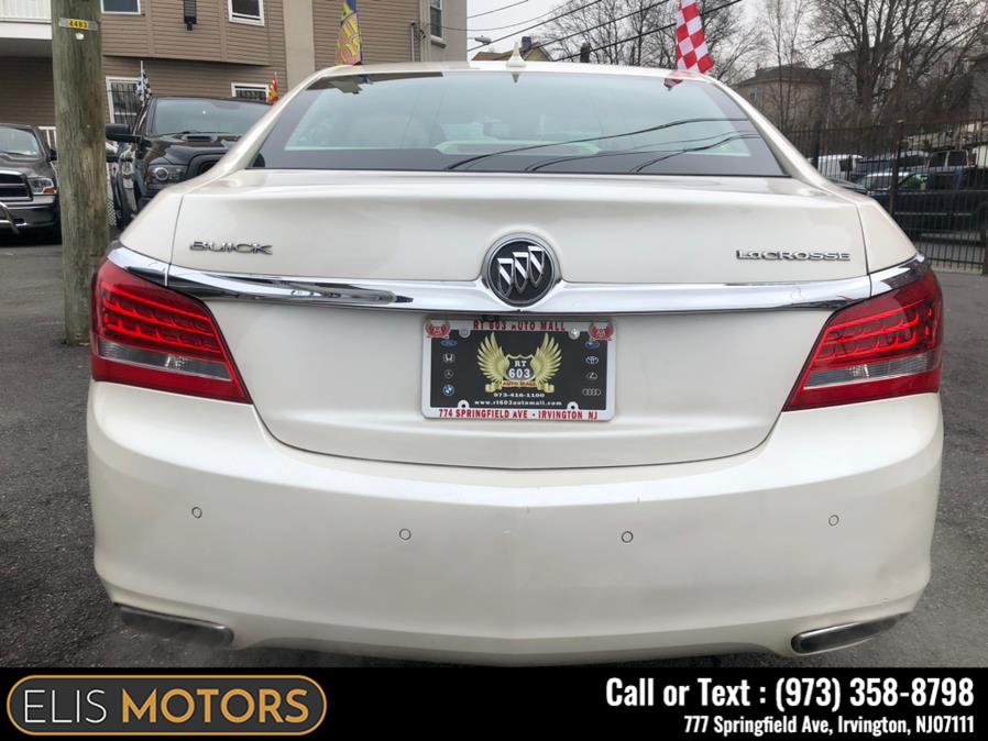 2014 Buick LaCrosse 4dr Sdn Leather FWD, available for sale in Irvington, New Jersey | Elis Motors Corp. Irvington, New Jersey 2014 Buick LaCrosse 4dr Sdn Leather FWD, available for sale in Irvington, New Jersey | Elis Motors Corp. Irvington, New Jersey