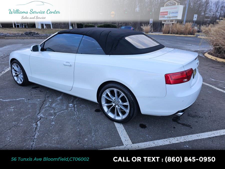 2013 Audi A5 2dr Cabriolet Auto quattro 2.0T Premium Plus, available for sale in Bloomfield, Connecticut | Williams Service Center. Bloomfield, Connecticut 2013 Audi A5 2dr Cabriolet Auto quattro 2.0T Premium Plus, available for sale in Bloomfield, Connecticut | Williams Service Center. Bloomfield, Connecticut