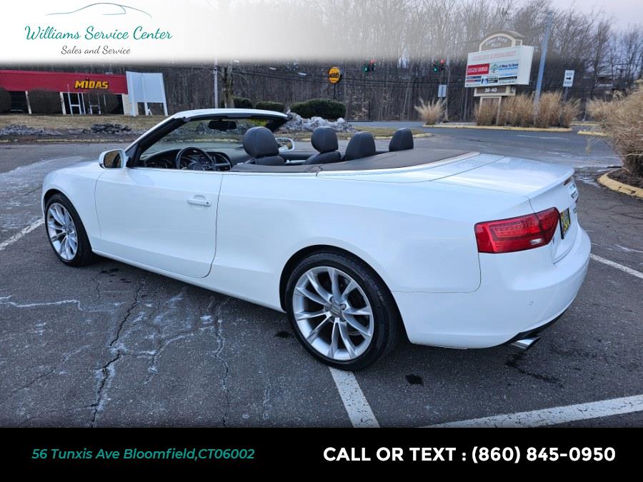 2013 Audi A5 2dr Cabriolet Auto quattro 2.0T Premium Plus, available for sale in Bloomfield, Connecticut | Williams Service Center. Bloomfield, Connecticut 2013 Audi A5 2dr Cabriolet Auto quattro 2.0T Premium Plus, available for sale in Bloomfield, Connecticut | Williams Service Center. Bloomfield, Connecticut