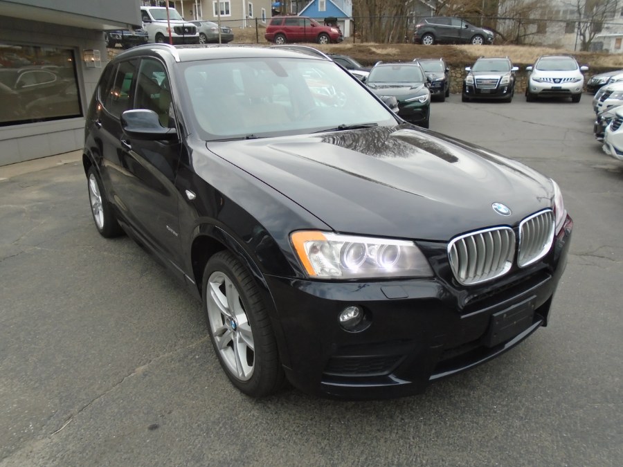 2014 BMW X3 AWD 4dr xDrive35i, available for sale in Waterbury, Connecticut | Jim Juliani Motors. Waterbury, Connecticut