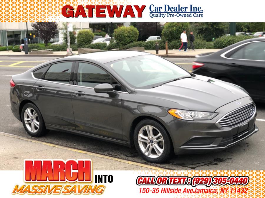 2018 Ford Fusion SE FWD, available for sale in Jamaica, New York | Gateway Car Dealer Inc. Jamaica, New York 2018 Ford Fusion SE FWD, available for sale in Jamaica, New York | Gateway Car Dealer Inc. Jamaica, New York