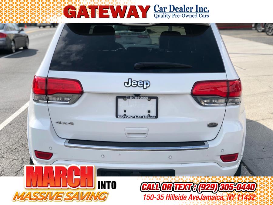 2018 Jeep Grand Cherokee Overland 4x4 *Ltd Avail*, available for sale in Jamaica, New York | Gateway Car Dealer Inc. Jamaica, New York 2018 Jeep Grand Cherokee Overland 4x4 *Ltd Avail*, available for sale in Jamaica, New York | Gateway Car Dealer Inc. Jamaica, New York