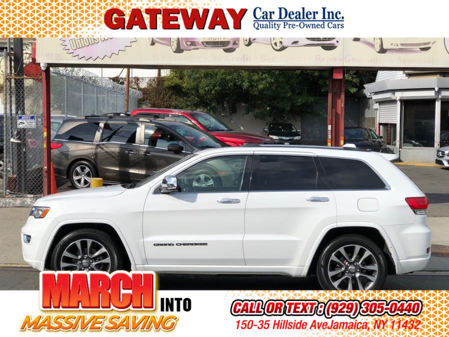 2018 Jeep Grand Cherokee Overland 4x4 *Ltd Avail*, available for sale in Jamaica, New York | Gateway Car Dealer Inc. Jamaica, New York 2018 Jeep Grand Cherokee Overland 4x4 *Ltd Avail*, available for sale in Jamaica, New York | Gateway Car Dealer Inc. Jamaica, New York