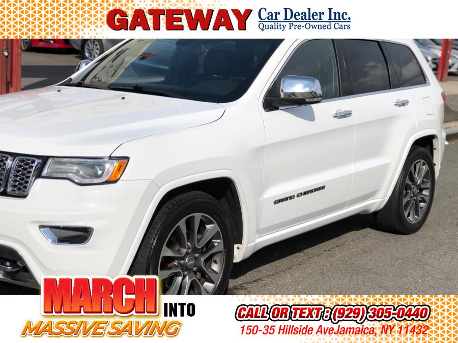 2018 Jeep Grand Cherokee Overland 4x4 *Ltd Avail*, available for sale in Jamaica, New York | Gateway Car Dealer Inc. Jamaica, New York 2018 Jeep Grand Cherokee Overland 4x4 *Ltd Avail*, available for sale in Jamaica, New York | Gateway Car Dealer Inc. Jamaica, New York