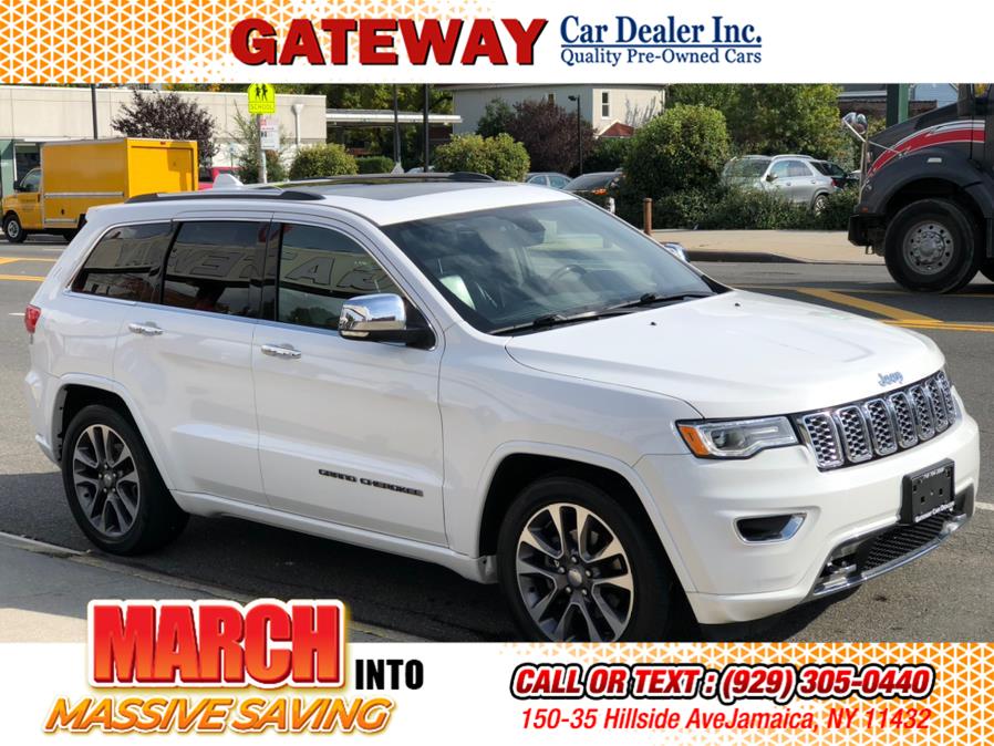 2018 Jeep Grand Cherokee Overland 4x4 *Ltd Avail*, available for sale in Jamaica, New York | Gateway Car Dealer Inc. Jamaica, New York 2018 Jeep Grand Cherokee Overland 4x4 *Ltd Avail*, available for sale in Jamaica, New York | Gateway Car Dealer Inc. Jamaica, New York