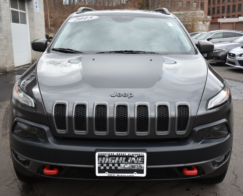 2015 Jeep Cherokee 4WD 4dr Trailhawk, available for sale in Waterbury, Connecticut | Highline Car Connection. Waterbury, Connecticut 2015 Jeep Cherokee 4WD 4dr Trailhawk, available for sale in Waterbury, Connecticut | Highline Car Connection. Waterbury, Connecticut