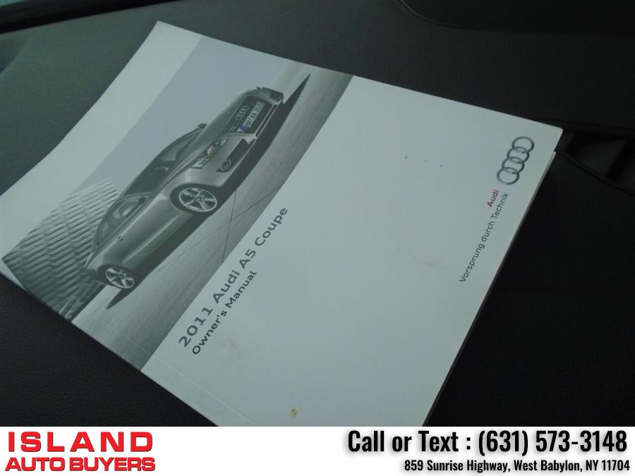 2011 Audi A5 2.0T quattro Premium Plus AWD 2dr Coupe 8A, available for sale in West Babylon, New York | Island Auto Buyers. West Babylon, New York 2011 Audi A5 2.0T quattro Premium Plus AWD 2dr Coupe 8A, available for sale in West Babylon, New York | Island Auto Buyers. West Babylon, New York