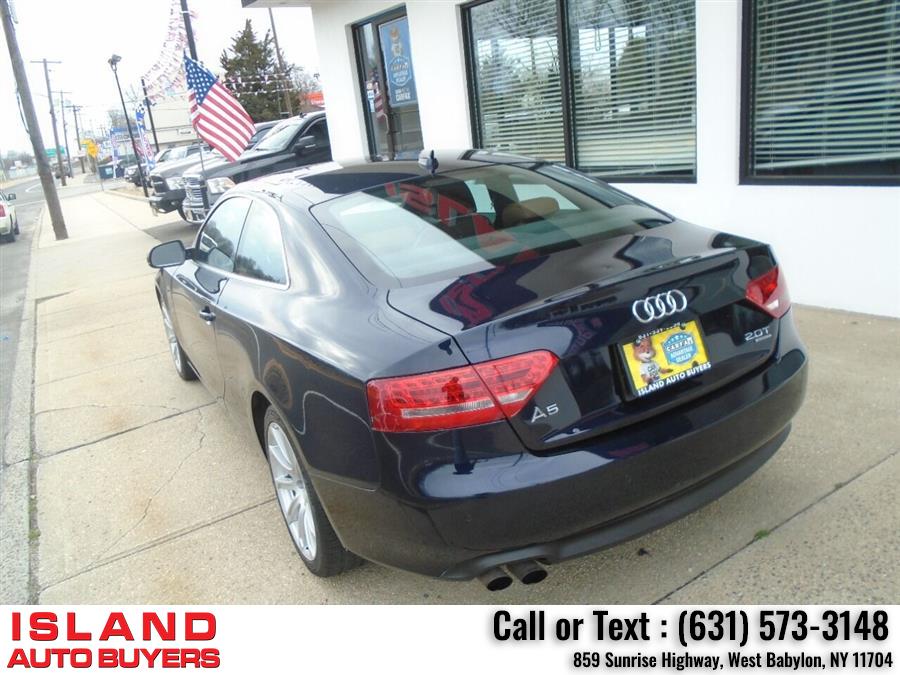 2011 Audi A5 2.0T quattro Premium Plus AWD 2dr Coupe 8A, available for sale in West Babylon, New York | Island Auto Buyers. West Babylon, New York 2011 Audi A5 2.0T quattro Premium Plus AWD 2dr Coupe 8A, available for sale in West Babylon, New York | Island Auto Buyers. West Babylon, New York