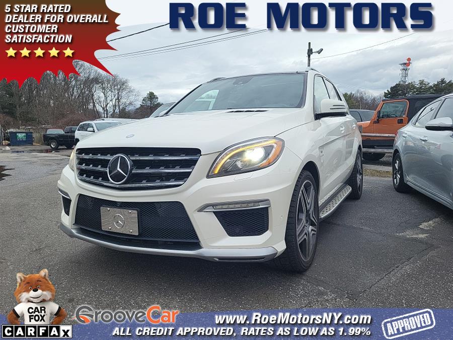 2014 Mercedes-Benz M-Class 4MATIC 4dr ML63 AMG, available for sale in Shirley, New York | Roe Motors Ltd. Shirley, New York