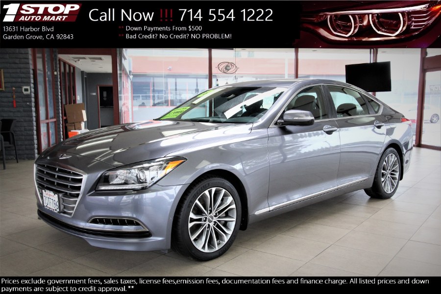 2016 Hyundai Genesis 4dr Sdn V6 3.8L AWD, available for sale in Garden Grove, California | 1 Stop Auto Mart Inc.. Garden Grove, California