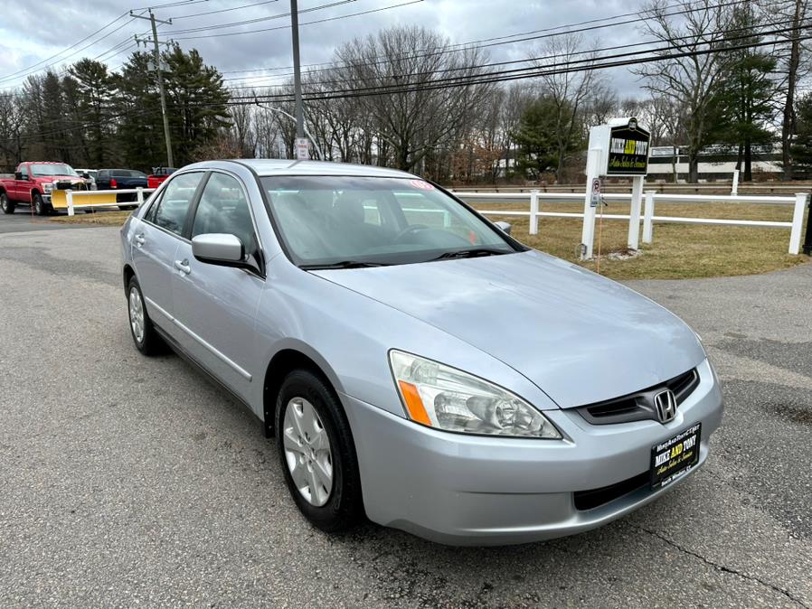 2003 Honda Accord Sdn LX Auto, available for sale in South Windsor, Connecticut | Mike And Tony Auto Sales, Inc. South Windsor, Connecticut 2003 Honda Accord Sdn LX Auto, available for sale in South Windsor, Connecticut | Mike And Tony Auto Sales, Inc. South Windsor, Connecticut